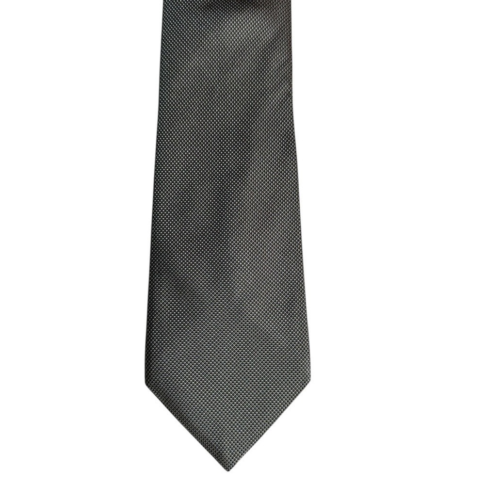 Banana Republic Mens Silk Tie Quiet Luxury Slim Old Money Made in Italy Formal